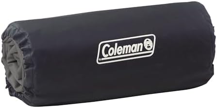 Coleman GuestRest 18" Plush Top Double High Air Mattress Airbed with Integrated Storage System and Carry Bag, Pump Not Included, Queen