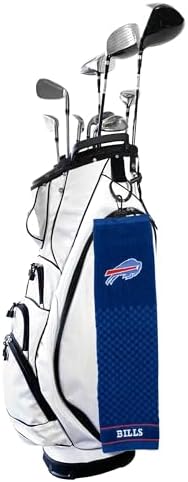 Team Golf NFL Embroidered Golf Towel, Checkered Scrubber Design, Embroidered Logo