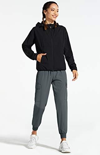 Libin Women's Cargo Joggers Lightweight Quick Dry Hiking Pants Athletic Lounge Casual Travel Petite/Regular/Tall