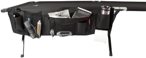 Teton Sports Cot Accessories - Keep Everything Clean, Off The Ground and Handy. Think of It As Your Cot Caddie. These Items Make Cot Camping Even Better.