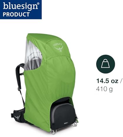 Osprey Poco Carrier Raincover, Limon
