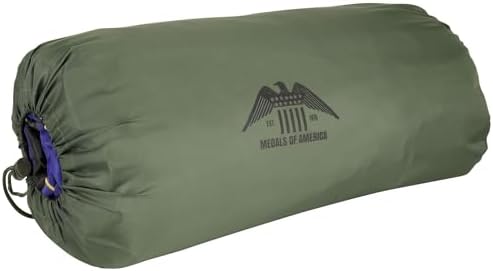 MEDALS OF AMERICA EST. 1976 Military Gear Blanket Poncho Liners Woobie Emergency Blanket - Military Surplus Cold Weather Camping and Hunting Woobie Blanket (Woodland)