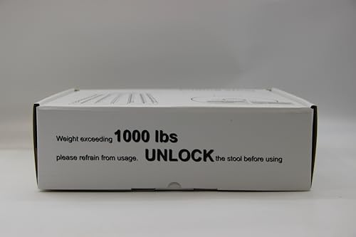 ALEVMOOM Upgraded XXL 19.7" Portable Collapsible Stool with Cushion,Telescoping Folding Stool for Adults,Yet More Sturdy Camping Stool with Load Capacity 1000lbs,for Outdoor Garden Hiking BBQ