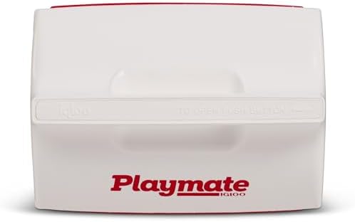 Igloo Mini Playmate Cooler , Red/White, 4 Qt