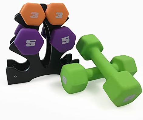 CAP Barbell Neoprene Dumbbell Weights Pairs & Sets | Multiple Colors