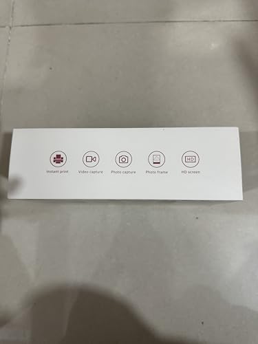 Kids Camera Instant Print, Christmas Birthday Gifts Toys for Girls Boys Age 4 5 6 7 8 9 10 11 12 Years Old,1080P HD Dual Lens Selfie Digital Camera with 5 Rolls Print Paper Stickers Pens 32G Card