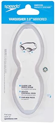Speedo Unisex-Adult Swim Goggles Mirrored Vanquisher 2.0