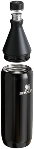 STANLEY All Day Slim Bottle 20-34 OZ | Twist off Lid with Leakproof Seal | Slim Design for Travel & Gym | Insulated Stainless Steel | BPA-Free