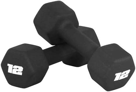CAP Barbell Neoprene Dumbbell Weights Pairs & Sets | Multiple Colors