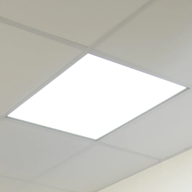 Go Bathrooms Office LED Ceiling Panel Light | 30W Backlit | Square Panel Light | Home Office Industrial Use | Pack of 1