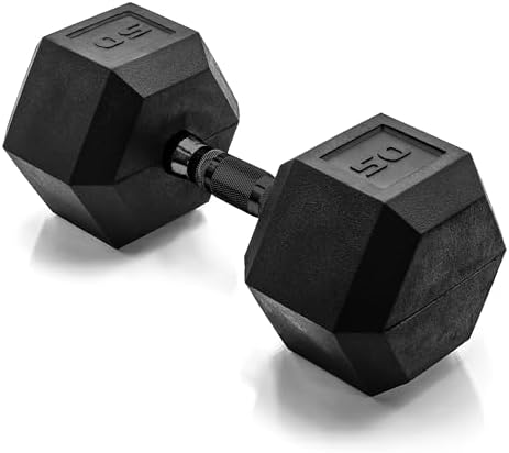 CAP Barbell Coated Hex Dumbbell Weight | Multiple Options
