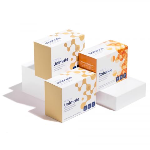 UNICITY Feel Great System Natural—Feel Great Pack with Balance Natural Orange and UNIMATE Lemon Ginger (30-day supply)