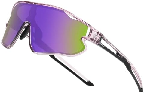DUCO Kids Sunglasses Youth Baseball Sun Glasses Lightweight TR90 Frame UV400 Sports Cycling Shades for Boys Girls DK268