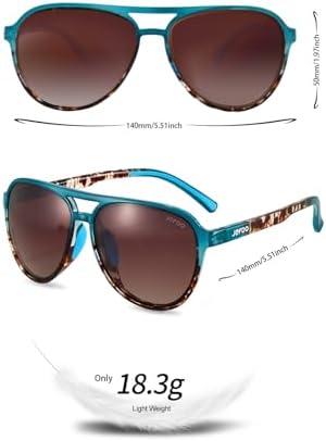 Polarized Aviator Sunglasses for Women Men Retro Trendy Sports Sunglasses for Outdoor UV400 Protection