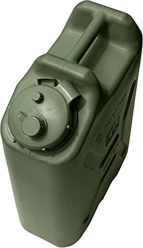 Scepter BPA Durable 5 Gallon 20 Liter Portable Military Water Storage Container for Camping, Outdoors and Emergency Management