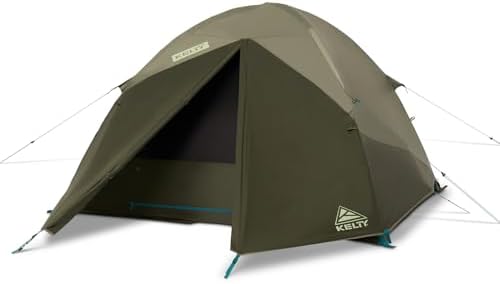 Kelty Daydreamer 4P + 6P Camping Tent, Blackout Fabric, Interior Light Diffusing Gear Loft, Standing Height, PFAS Free
