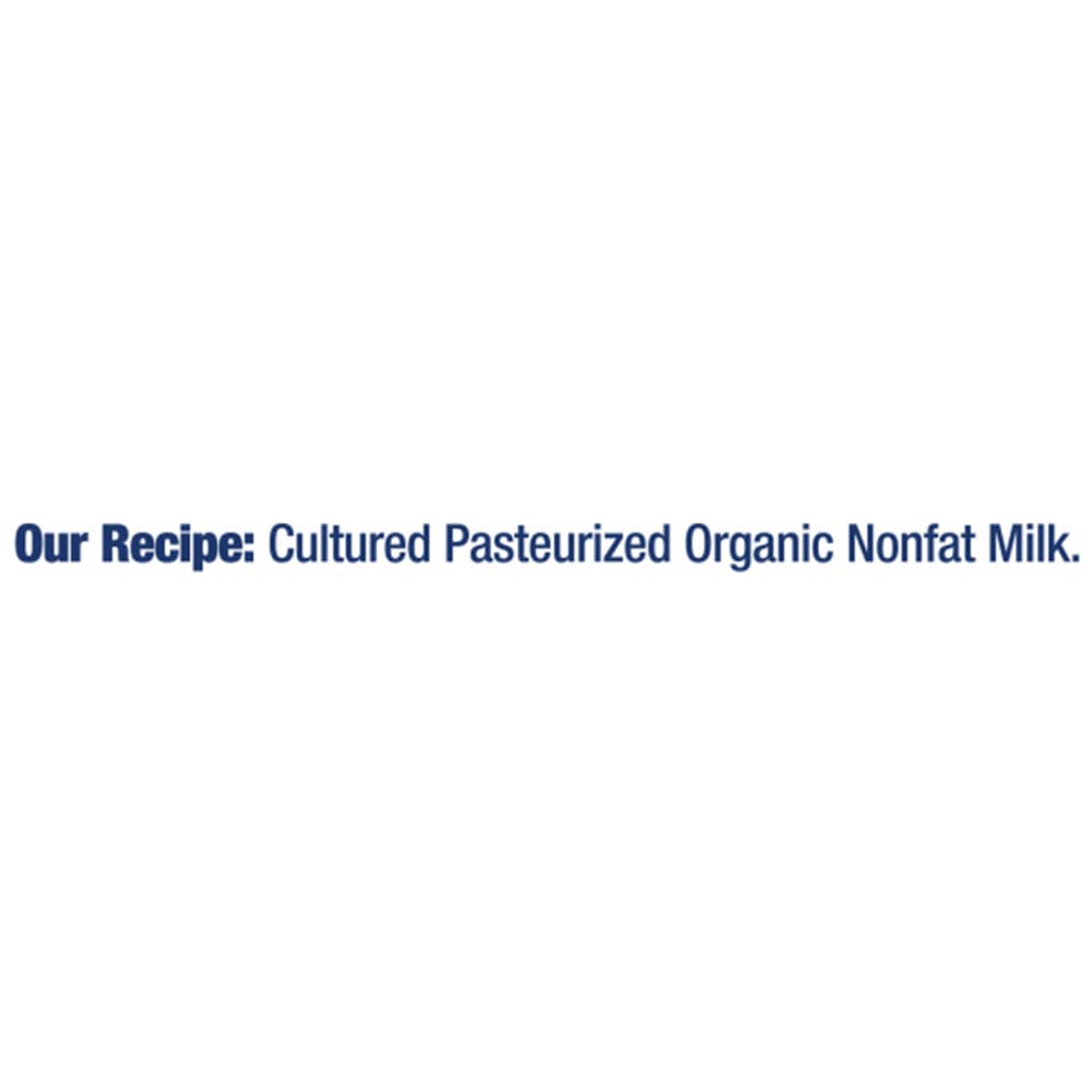 Stonyfield Organic Greek Nonfat Yogurt, Plain, 32 oz. – High in Protein (16g), 0% Fat; Multiserving Yogurt Snack & Cooking Substitute