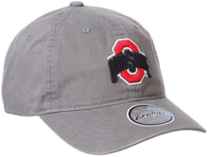 Zephyr Men's Adjustable Scholarship Hat Charcoal