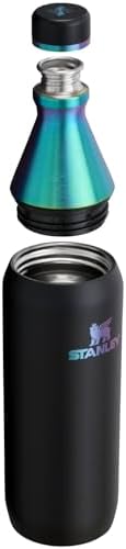 STANLEY All Day Slim Bottle 20-34 OZ | Twist off Lid with Leakproof Seal | Slim Design for Travel & Gym | Insulated Stainless Steel | BPA-Free