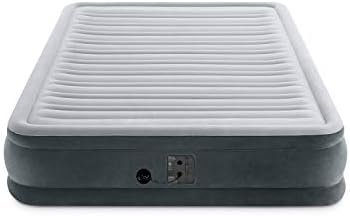 Intex Comfort Dura-Beam Airbed Internal Electric Pump Bed Height Elevated (2020 Model)