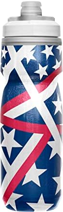CamelBak Podium Chill Insulated Bike Water Bottle - Easy Squeeze Bottle - Fits Most Bike Cages - 21oz, U.S.A