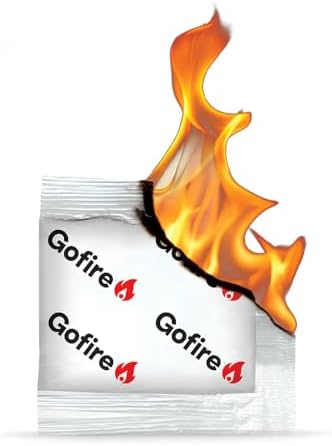 Ultimate All Purpose Fire Starter- Non-Toxic, Earth-Friendly, Portable, Weather-Proof Fire Starter for Camping, Hiking, Backpacking, Fireplaces, Wood Stoves and More! 100 Fire Starters