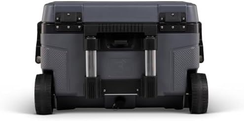 Igloo Trailmate 52Qt Wheeled Cooler, Insulated Hard Shell Ice Chest, Carbonite