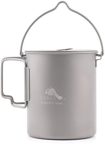TOAKS Titanium 750ml Pot with Bail Handle