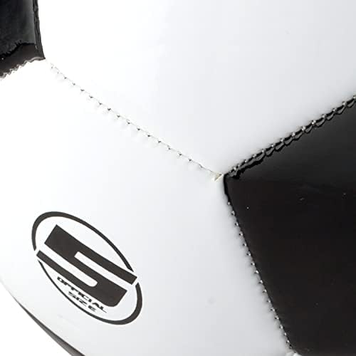 Franklin Sports Soccer Balls - Youth & Adult - Sizes 3, 4 & 5 - Single & Bulk Packs - Black & White