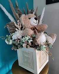 Quaakssi Teddy Bears Bulk 5 Packs 13.5 Inches Small Stuffed Bears Pack for Christmas Valentines Baby Shower Party Decorations Centerpieces Favors Light Brown