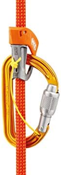 Petzl Sm'D Carabiner - Versatile, Lightweight, Compact, D-Shaped Locking Carabiner for Rock and Ice Climbing
