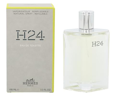 H24 by Hermes for Men 3.3 oz Eau de Toilette Refillable Spray
