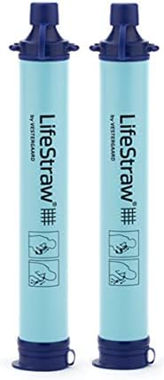 LifeStraw Personal Water Purifier for Hiking, Camping, Travel, and Emergency Preparedness