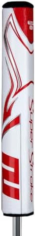 SuperStroke Zenergy Tour 5.0 Golf Putter Grip with No Taper Enhanced SPYNE Technology, New Multi-Zone Texturing and Tech-Port, Black/White
