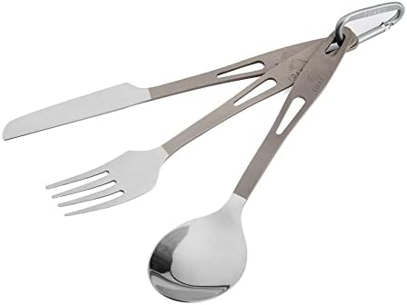 TOAKS Titanium 3-Piece Cutlery Set