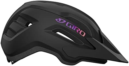 Giro Fixture II MIPS Mountain Bike Helmet for Men, Women, Kids, and Adults – Matte Black/Purple Gradient Logo, Universal Women (50-57 cm)