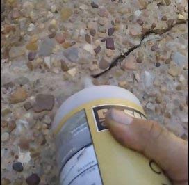 Stained Concrete Crack Filler - Gull Gray - 3 lb. Bottle