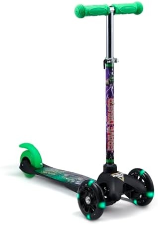 Scooter for Kids Ages 3-5 - Extra Wide Deck & Light Up Wheels, Self Balancing Kids Toys for Boys & Girls, Choose Your Favorite Character