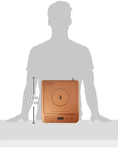 Copper Chef Pro Precision Induction Cooktop With Bonus 11-inch Casserole Pan