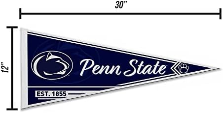 Rico Industries NCAA Classic 12" x 30" Felt Wall Décor Pennant - Great for Home/Bed Room/Man Cave Décor