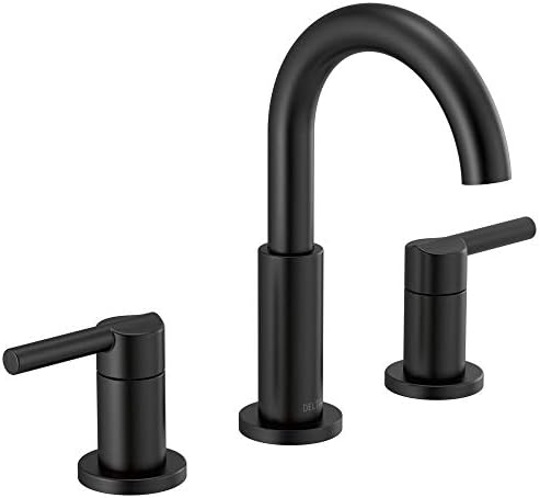Delta 35749LF-BL Nicoli Bathroom Faucet, Matte Black