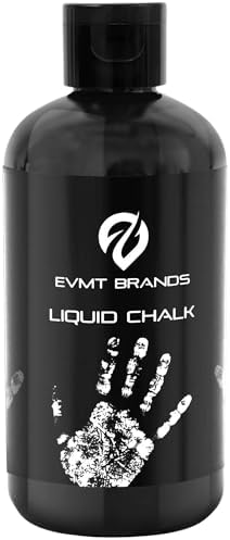 Liquid Chalk, Mess Free Gym Chalk for Weightlifting, Gymnastics, Rock Climbing, Dancing, and Lifting. Sweat Resistant and Long Lasting for Stronger Hand Grip. Package May Vary.