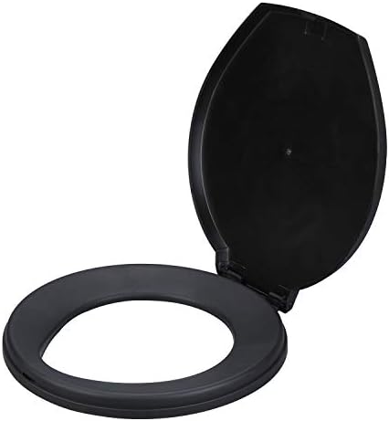 Portable Emergency Toilet Seat for 5 Gallon Buckets Outdoor Camping Snap on Luggable Loo Toilet Cover for Adults and Kids