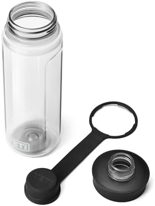 YETI Yonder Water Bottle with Yonder Tether Cap, Lightweight, Leakproof and BPA-Free