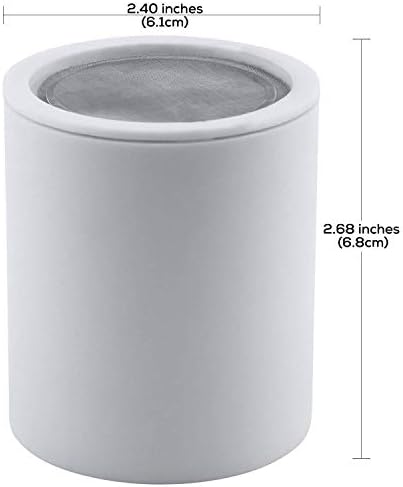 Aqua Earth 15 Stage Replacement Premium Filter Cartridge Mega Pack 4 Cartridges (No Housing), Compatible with Any Shower Filter of Similar Design Universal High output