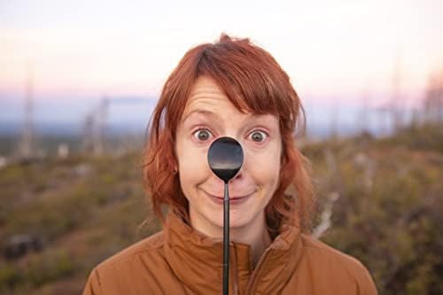 Outlery Reusable Travel Cutlery Set with Case - Portable Silverware Camping Utensils with Collapsible Fork, Knife, and Spoon for Camp and Travel