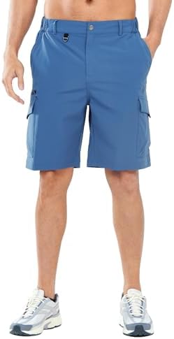 NORTHYARD Men's Casual Cargo Shorts Lightweight 9" Hiking Golf Work Quick Dry Camping Outdoor Travel Fishing with 7 Pockets