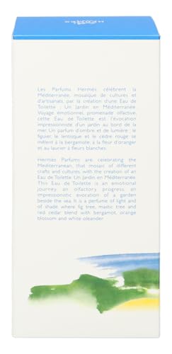Un Jardin En Mediterranee By Hermes For Women. Eau De Toilette Spray 3.3 Ounces