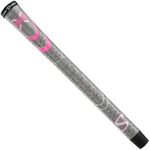 SuperStroke Cross Comfort Golf Club Grip | Soft & Tacky Polyurethane That Boosts Traction | X-Style Surface & Non-Slip | Swing Faster & Square The Clubface More Naturally