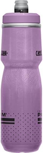 CamelBak Podium Chill Insulated Bike Water Bottle - Easy Squeeze Bottle - Fits Most Bike Cages - 24oz, Purple